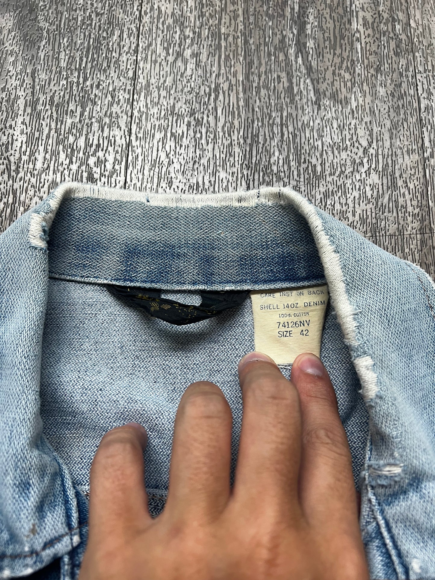 1970s Wrangler denim jacket (M)