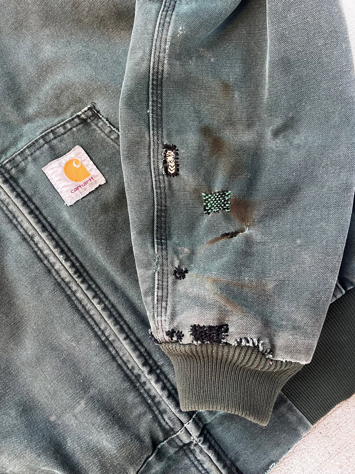 1990s “Have a Nice Day” custom Carhartt jacket (L)