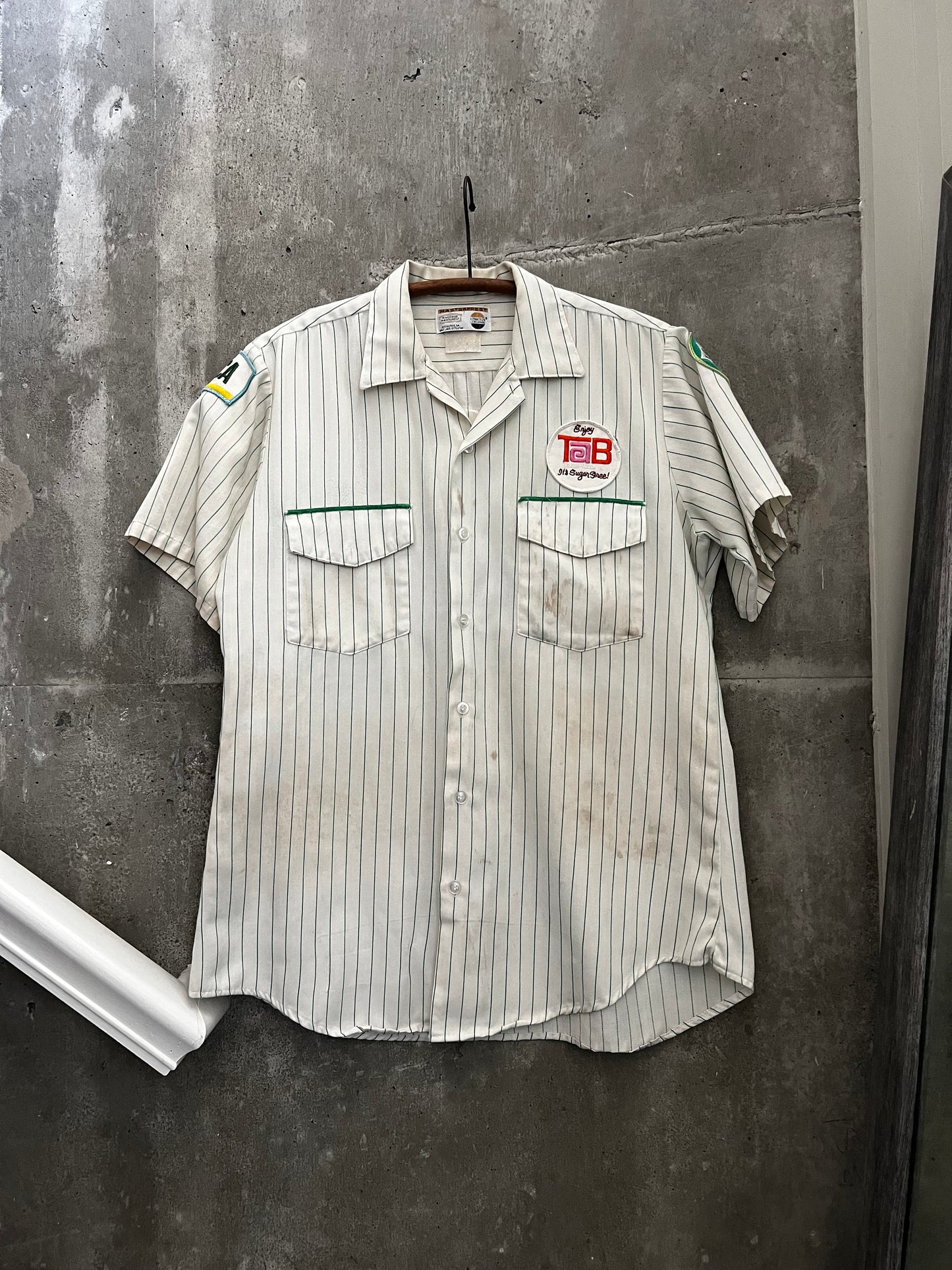 1960s Coca-cola HBT work-shirt (L)