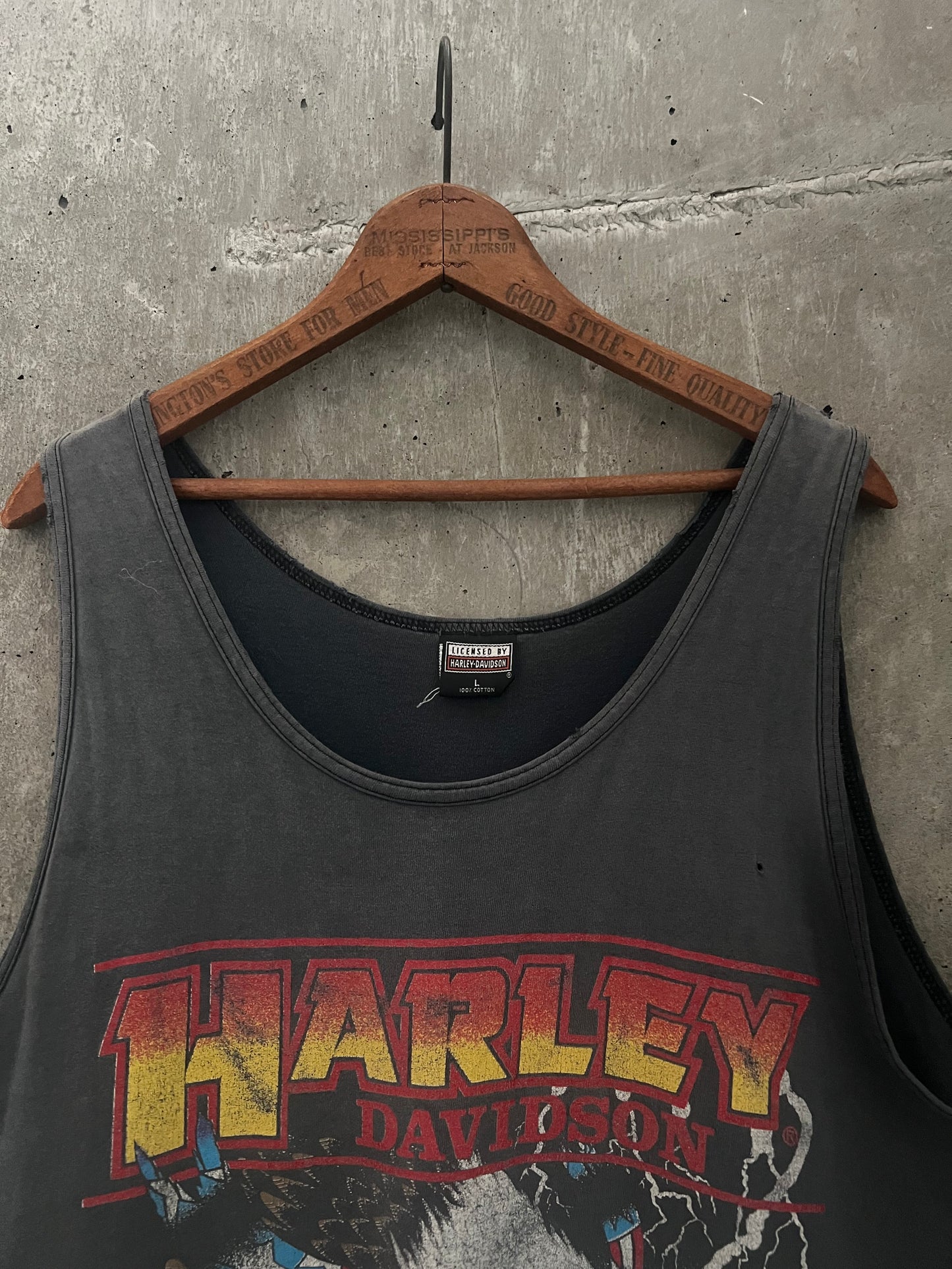 1990s Harley Davidson tank (L)