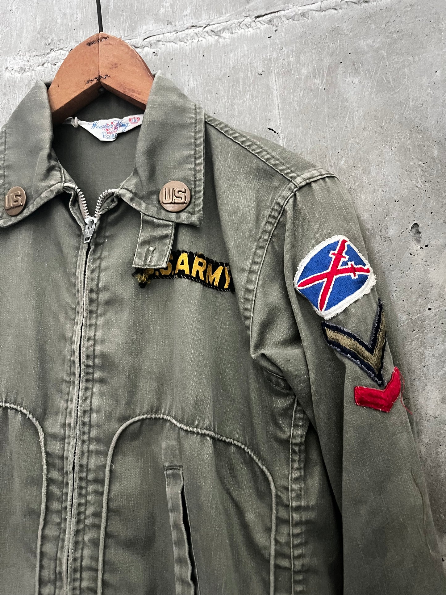 1960s D-pocket OG-107 Civilian jacket (S)