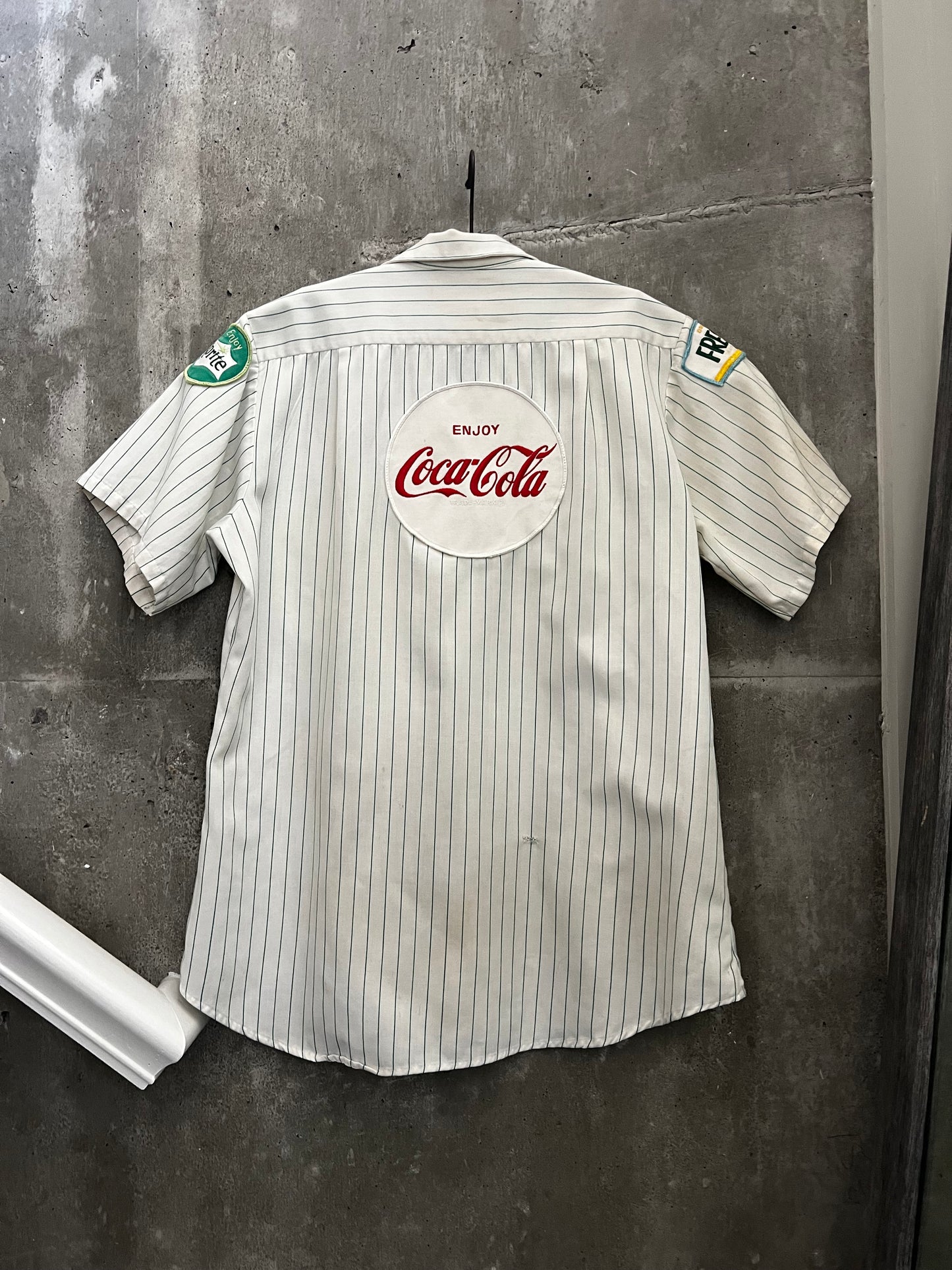 1960s Coca-cola HBT work-shirt (L)