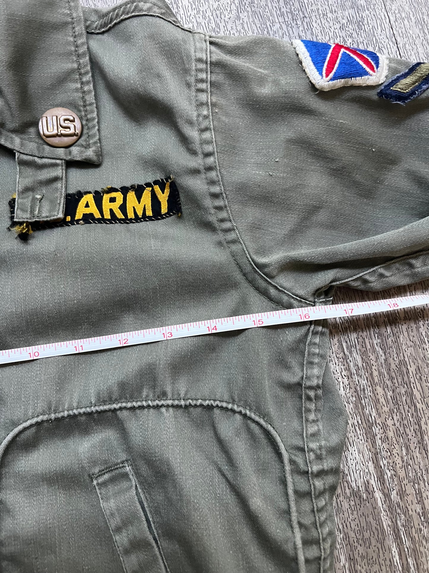1960s D-pocket OG-107 Civilian jacket (S)