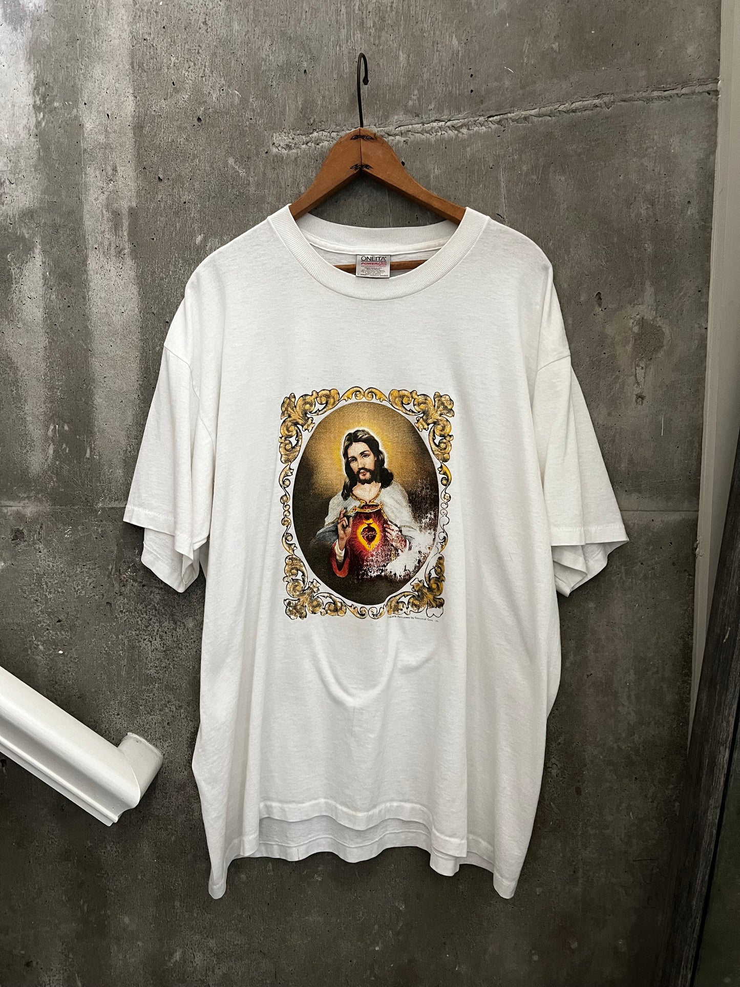 1990s Oneita Jesus tee (XL)