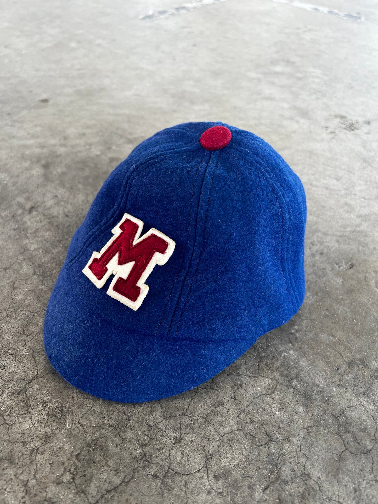 1950s Ole Miss Frosh wool-beanie cap