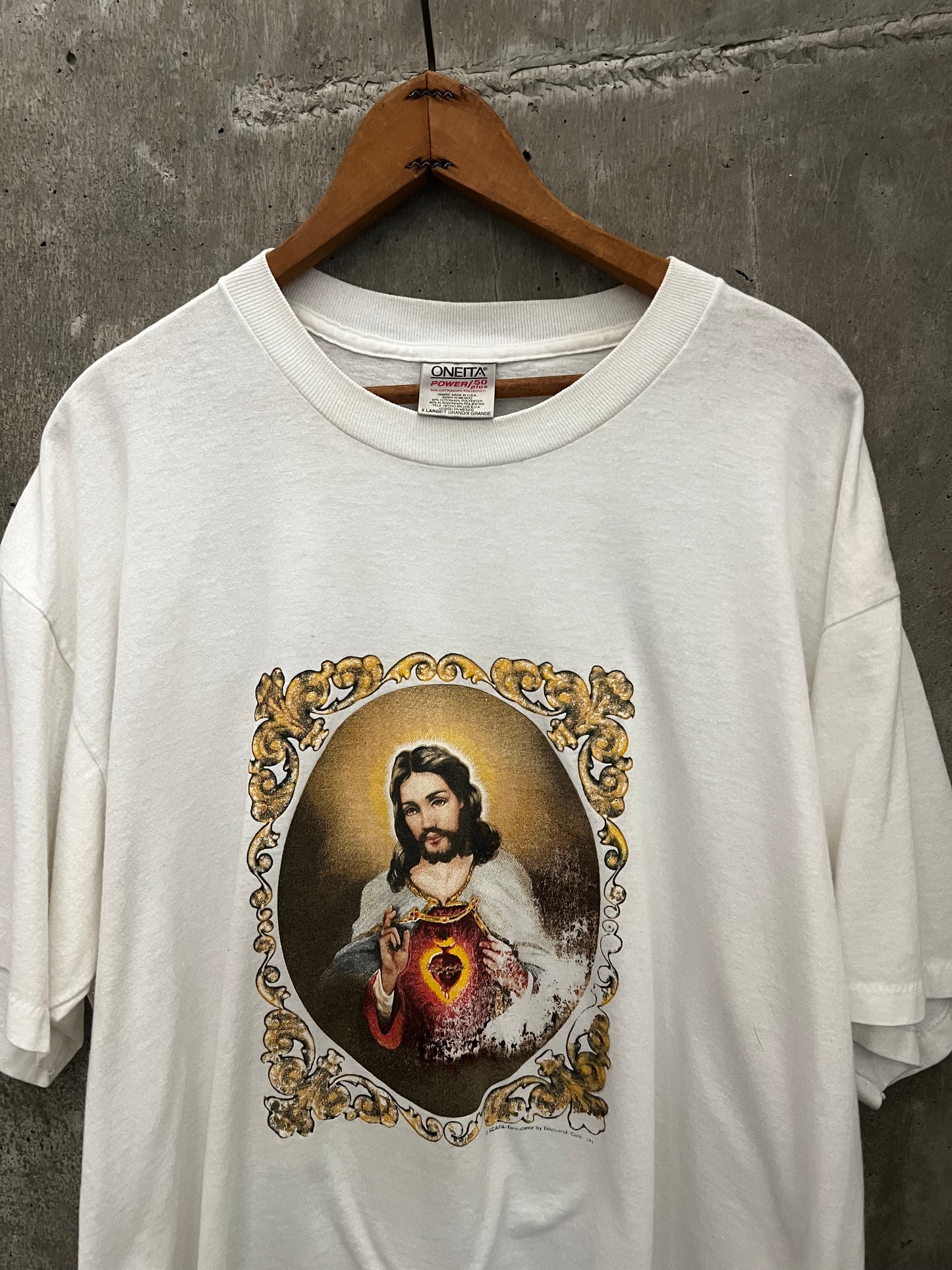 1990s Oneita Jesus tee (XL)