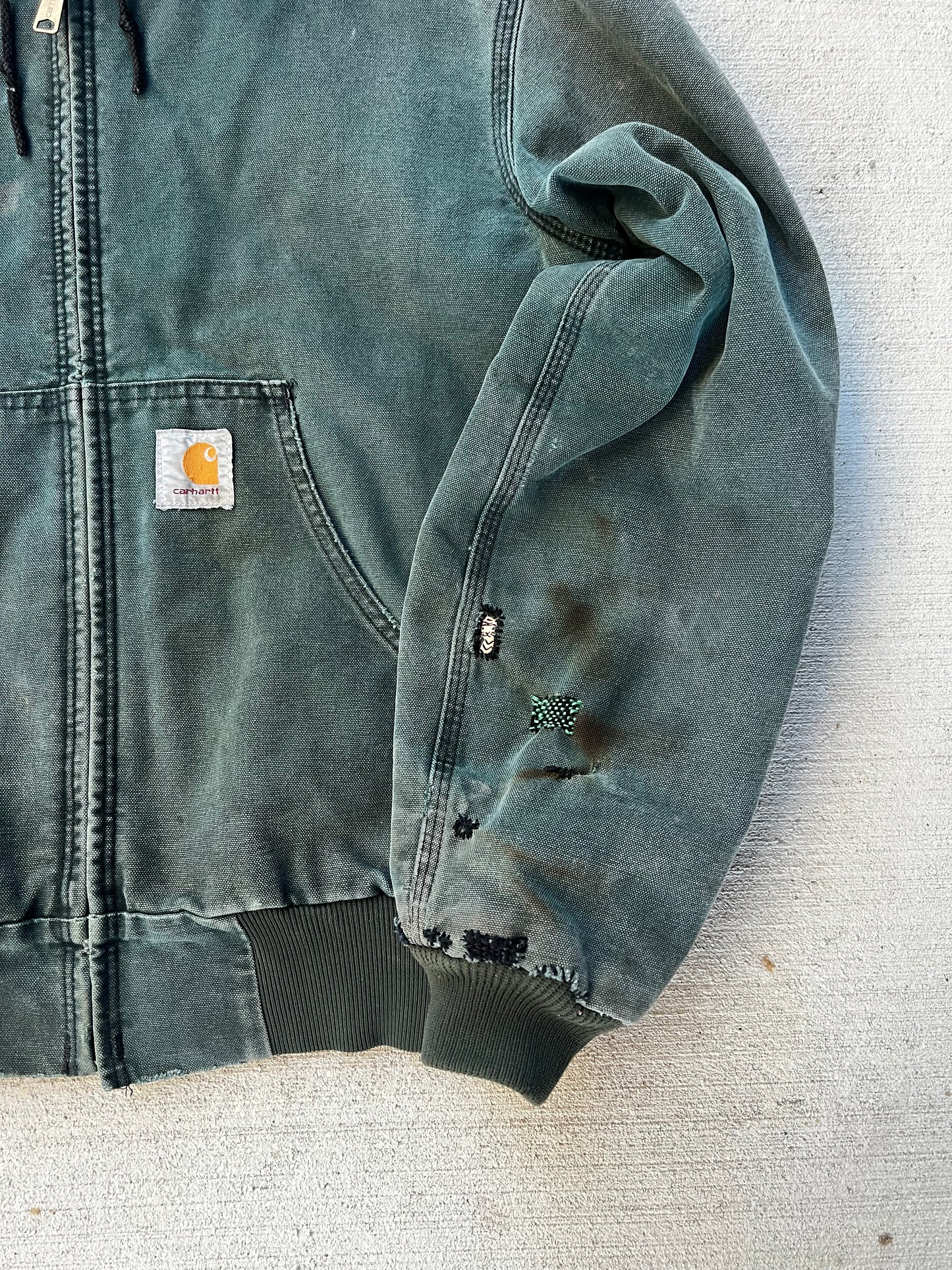 1990s “Have a Nice Day” custom Carhartt jacket (L)
