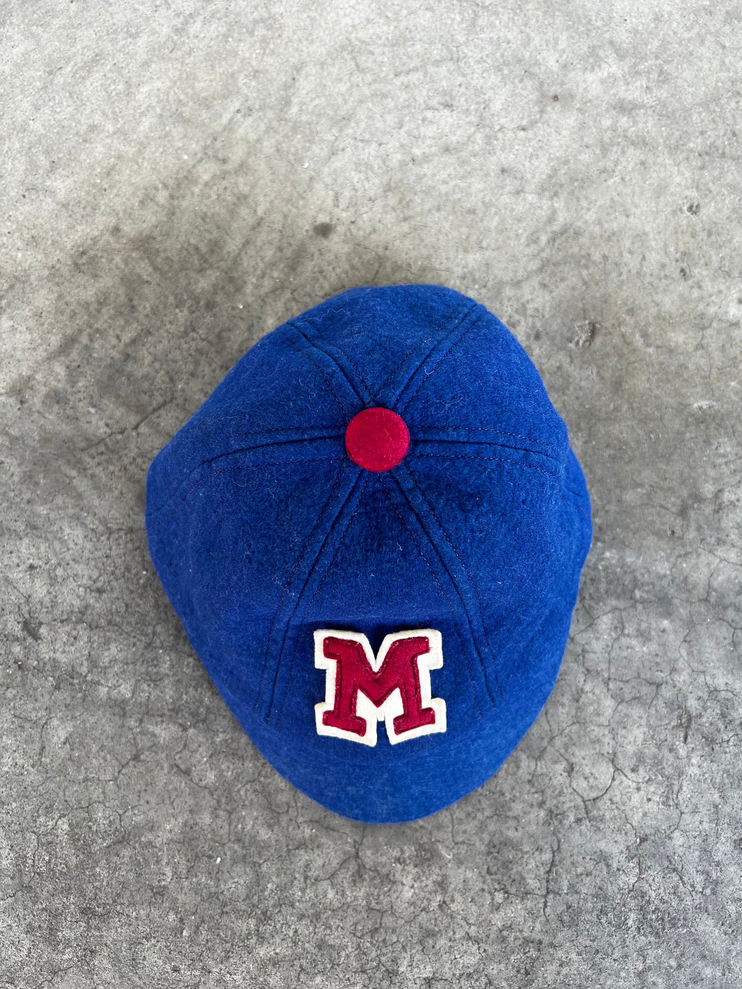 1950s Ole Miss Frosh wool-beanie cap