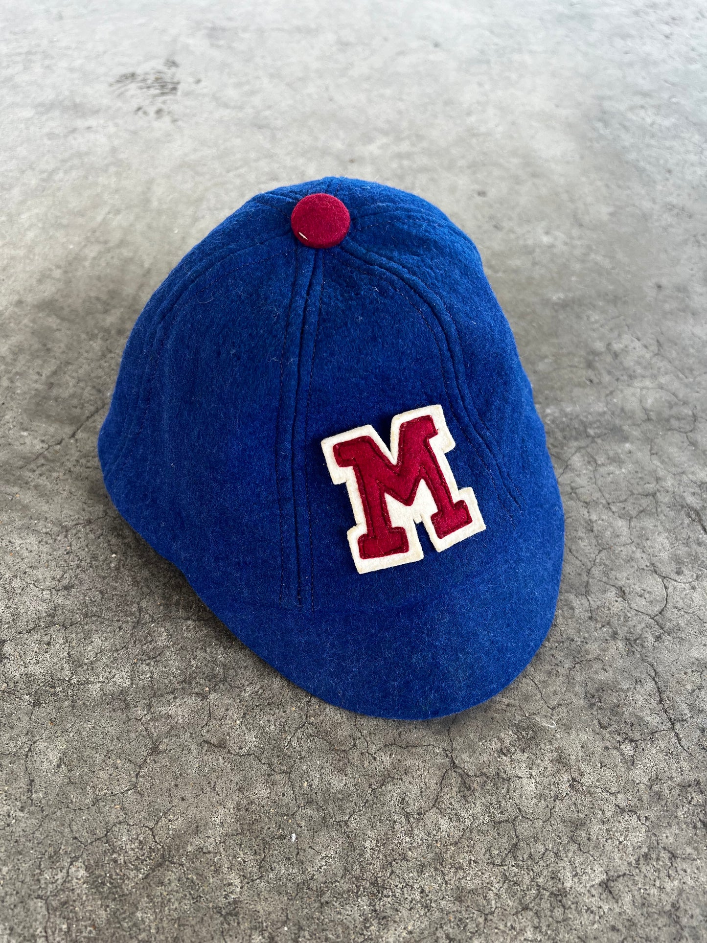 1950s Ole Miss Frosh wool-beanie cap