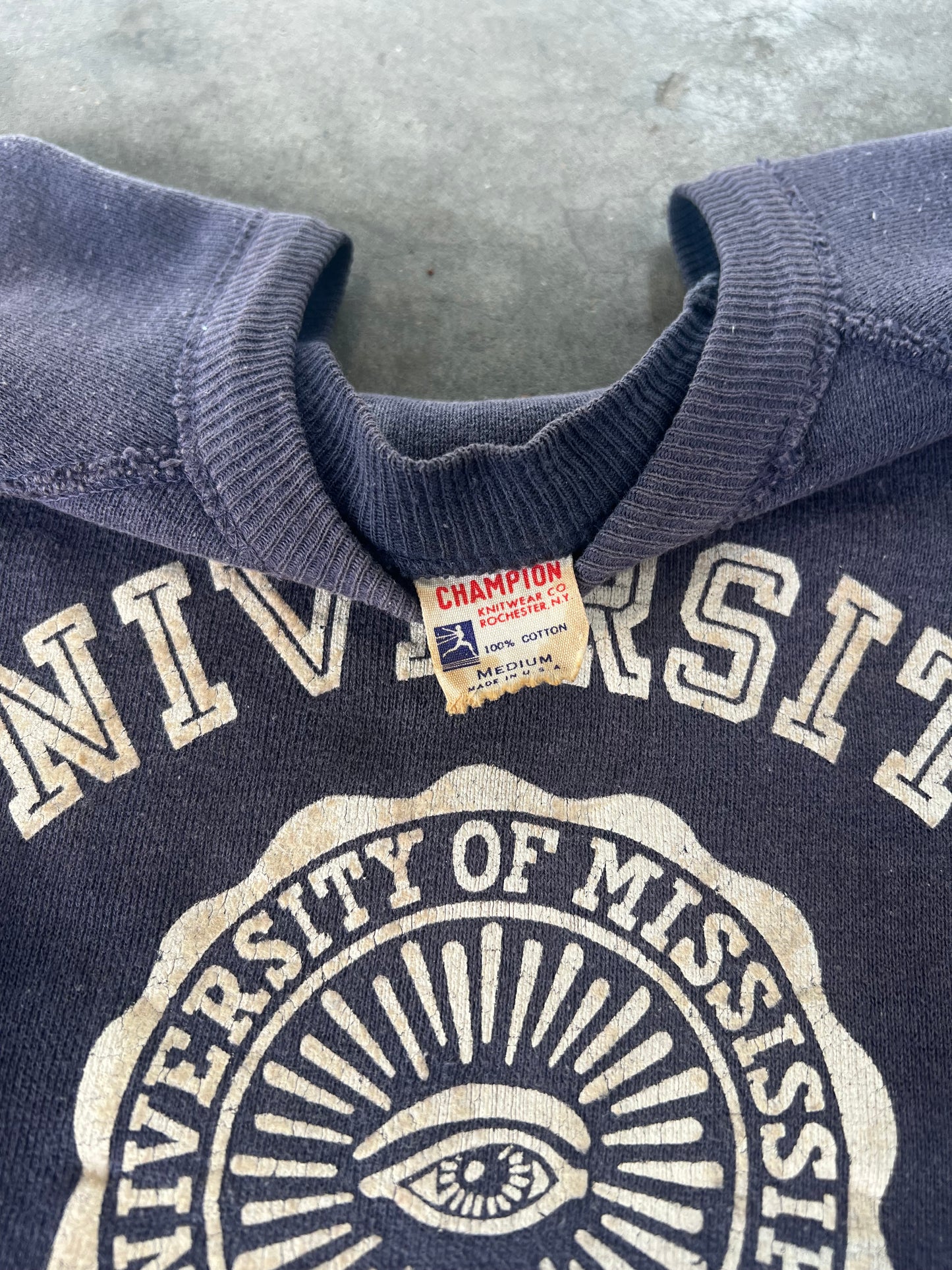 1960s University of Mississippi sweat (M)